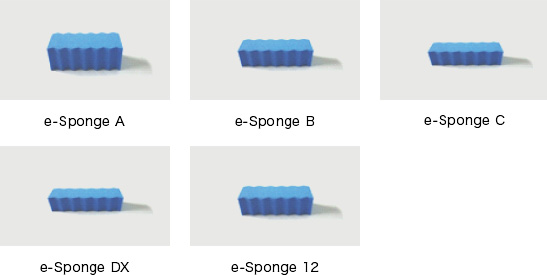 e-sponge rubber diecut eスポンジシリーズ