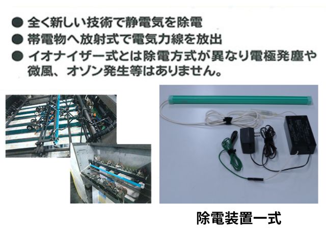 放射式除電装置