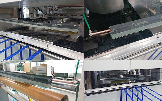 サンダーロンテープ 設置例